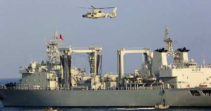 中国海軍、アデン湾東部海域で海賊撲滅 捜索救助訓練を実施