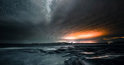 フィンランド写真家、感動的な銀河を撮影