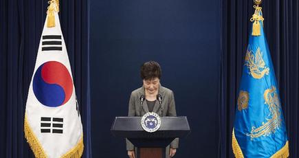 速報：韓国憲法裁、朴槿恵大統領の弾劾案を採択すると公表