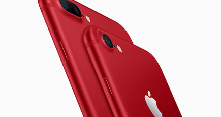 iPhoneの特別赤バージョン、24日より発売開始