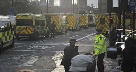 英国の国会議事堂付近でテロ襲撃事件が発生