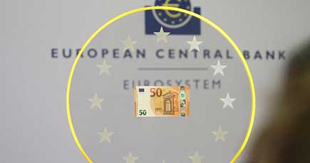 新50ユーロ紙幣が流通開始