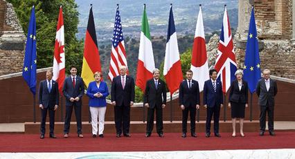 G7サミットがイタリア・タオルミ－ナで開幕　安全保障やテロ問題が最重要議題に