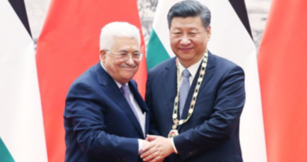 習近平主席、パレスチナのアッバス大統領と会談