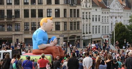 ベルギー・ブリュッセルで、コミック・フェスティバルが開催