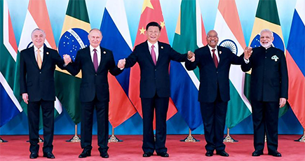 第9回BRICS首脳会議は行われ、習近平国家主席は会議を主宰し、重要な講話を発表