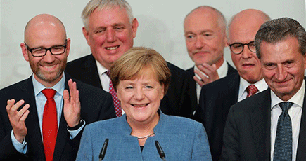 ドイツ連邦議会選挙　メルケル首相率いる「キリスト教民主・社会同盟」が最多議席を獲得
