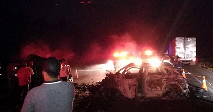 メキシコ南部で交通事故、１０人死亡