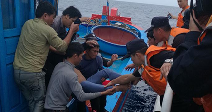 西沙海域で重病のベトナム人漁船員救助　中国海警、海軍など連携