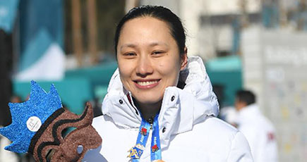 中国五輪選手張虹：「さまざまな瞬間を楽しみたい」