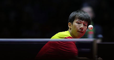 林高遠、日本の水谷隼を下し準決勝進出　卓球中国オープン