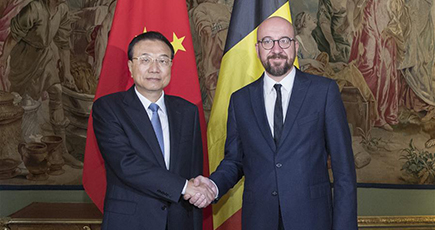 李克強総理、ベルギー首相と会談　実務協力の深化強調
