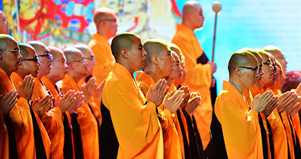 第５回世界仏教フォーラム開幕　汪洋氏が祝賀メッセージ