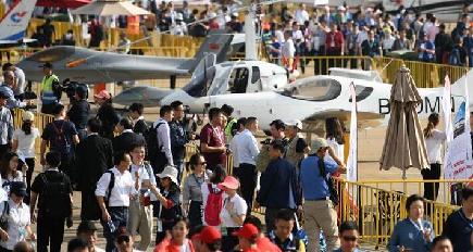 第１２回中国国際航空航天博覧会が開幕　広東省珠海市