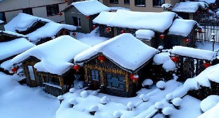 「雪郷」の風景が観光客を魅了　黒竜江省牡丹江市
