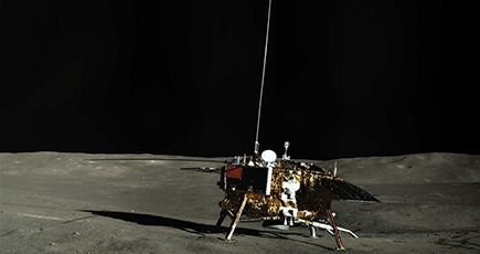 嫦娥４号と「玉兎２号」が月の夜迎え再度休眠モードに