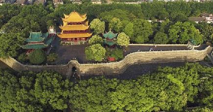 中国中部地区の湖南省　自然豊かな風景