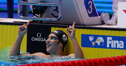 日本の瀬戸大也、男子２００Ｍ個人メドレーで優勝　世界水泳