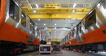 中国中車が米で生産した地下鉄車両、営業運転開始