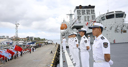 中国海軍訓練艦「戚継光」、フィジー訪問を終え帰国へ