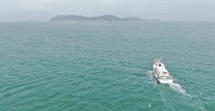 中国の自律航行貨物船「筋斗雲０号」、珠海で初の試験航海