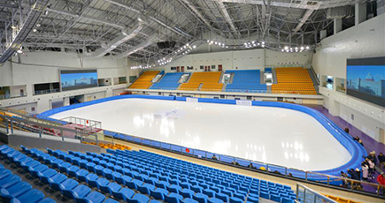全国冬季スポーツ大会メインスタジアムが完成　内モンゴル自治区