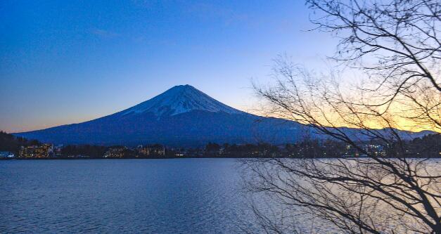 富士山を望むお正月