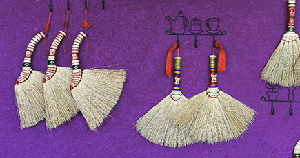 ほうきづくり技術がもたらす貧困脱却への道　内モンゴル自治区バイリン左旗