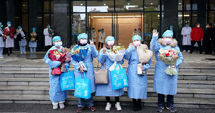 新型肺炎患者２３人が退院　湖北省武漢市
