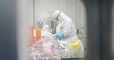 武漢の「火眼」実験室、数万件のウイルス検査を完了