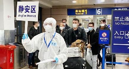 空港の感染対策を強化　上海市