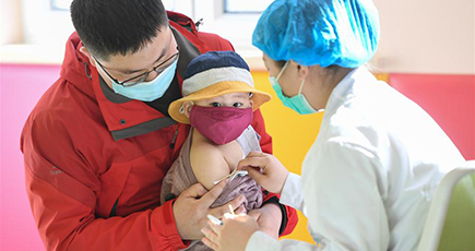 子どもの予防接種が再開　内モンゴル自治区