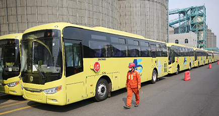 中通客車製造のバス、サウジアラビアへ輸出