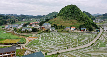 貴州省北部の農村環境に大きな変化