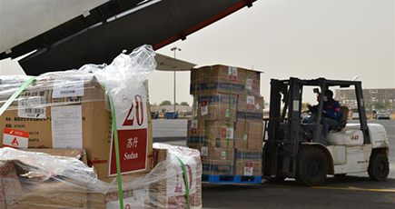 中国、スーダンに新型コロナ対策医療物資を再提供
