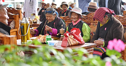 「五保サポート」で健やかな老後を　チベット自治区ナンカルツェ県