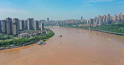 長江上流で今年４回目の増水ピーク　三峡ダムへの流入量が激増