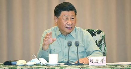 習近平氏、安徽省を視察　軍の水害救援に関する報告を聴取