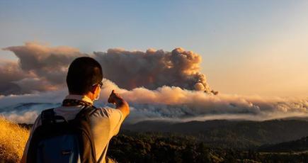 米サンフランシスコ・ベイエリアの山火事拡大