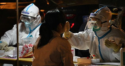 青島市、全市民に核酸検査を実施　１００万人以上の検査を完了