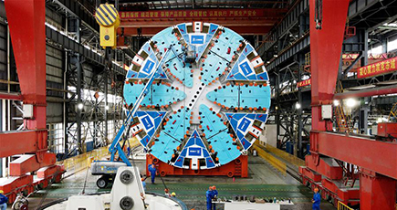 中国国産の超大直径シールドマシン「騏躍」、調整を終えラインオフ　上海市