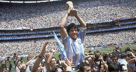 マラドーナ氏死去　サッカー元アルゼンチン代表