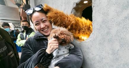 障害者の就労を支援する「熊の手」カフェ　上海市