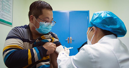 陝西省でワクチン接種始まる　税関職員や物流業者など対象