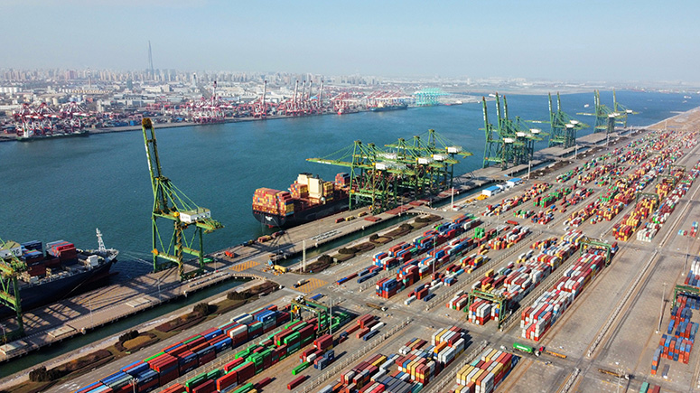 天津港のコンテナ取扱量、２０２０年は過去最高