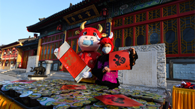 南京市の玄奘寺、「臘八がゆ」を地域の人々にふるまう