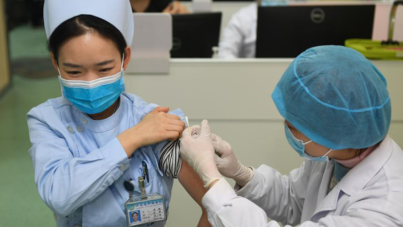 秩序よく新型コロナワクチン接種を実施　江蘇省