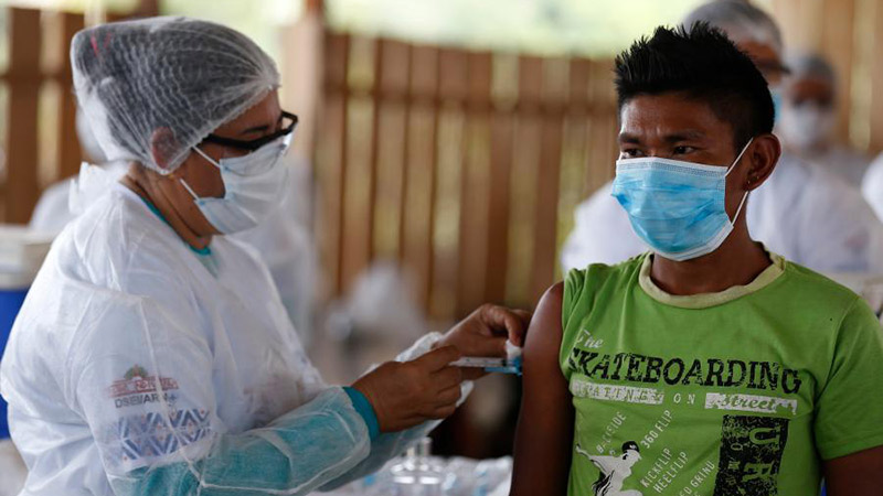 ブラジルの先住民が２回目の中国製ワクチン接種