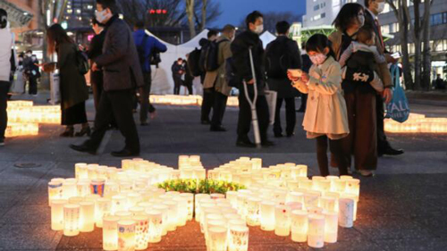 東日本大震災から１０年　各地で犠牲者追悼