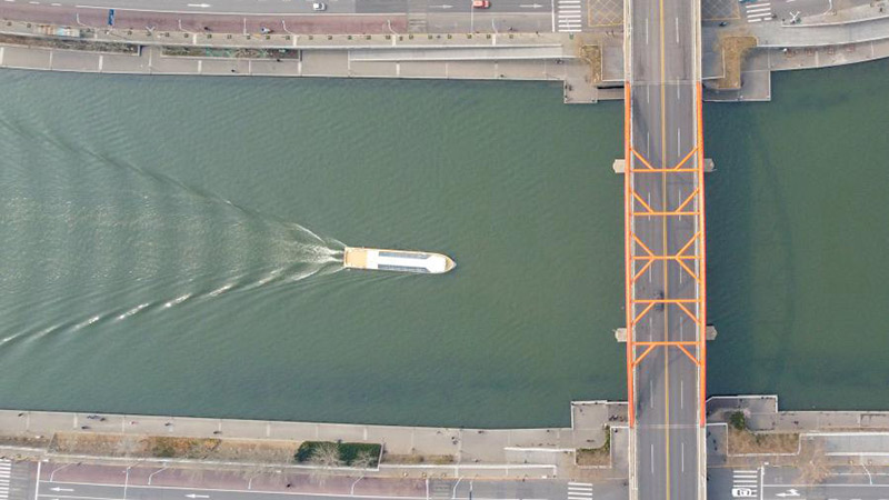 天津海河の遊覧船、今シーズンの運航開始